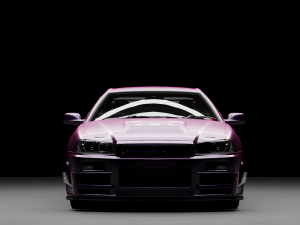 Nissan Skyline GTR R34 3D Модель