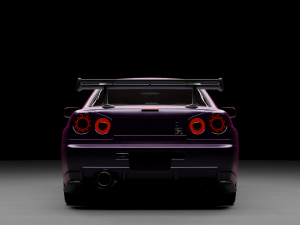 Nissan Skyline GTR R34 3D Модель