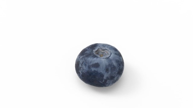 Blueberry 3D Model 3D .c4d .max .obj .3ds .fbx .stl .blend 