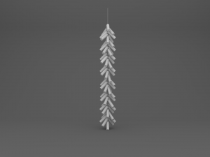 New Year Firecracker 3D Model