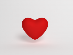 Love Heart 3D 3D Model