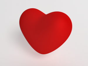 Love Heart 3D 3D Model