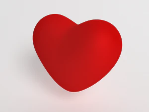 Love Heart 3D 3D Model