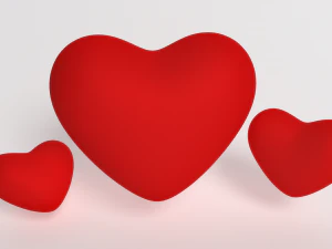 Love Heart 3D 3D Model