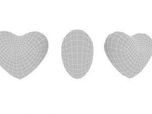 Love Heart 3D 3D Model