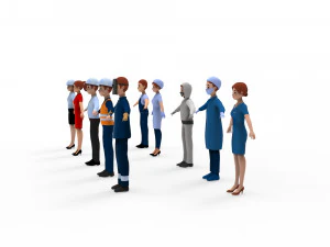 建設作業員コレクション 1 3Dモデル