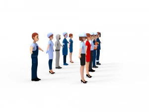 建設作業員コレクション 1 3Dモデル