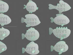 Fish Sea Collection 3d Lowpoly 3D Model