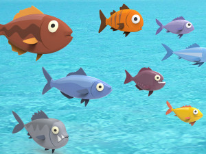Fish Sea Collection 1 3D Model