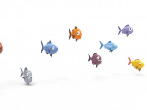 Fish Sea Collection 1 3D Model