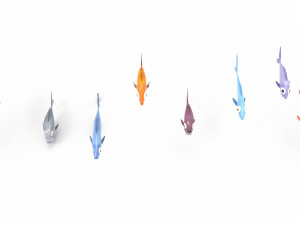 Fish Sea Collection 1 3D Model