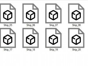 Ships collection paper boat icons 3d 3D Model