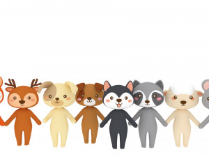 Little Animal Animated Pack 1 3D Model