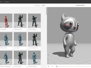 Little Animal Animated Pack 1 3D Model