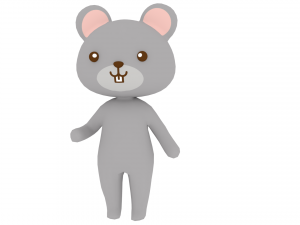 Little Animal Animated Pack 1 3D Model