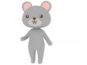 Little Animal Animated Pack 1 3D Model