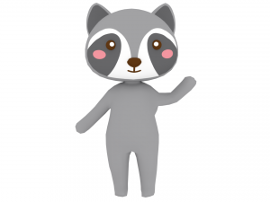 Little Animal Animated Pack 1 3D Model