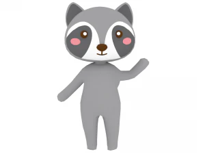 Little Animal Animated Pack 1 3D Model