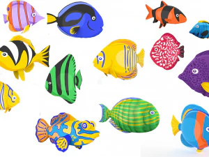Fish Sea Collection 3 3D Model