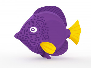 Fish Sea Collection 3 3D Model