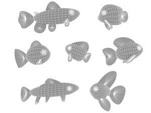 Fish Sea Collection 5 3D Model