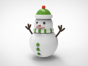 Snowmen collections 3D 3D मॉडल