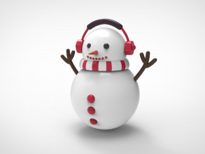 Snowmen collections 3D 3D मॉडल
