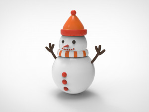 Snowmen collections 3D 3D मॉडल