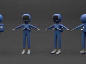Astronaut 3D Model 3D