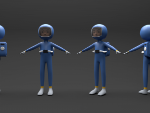 Astronaut 3D Model 3D