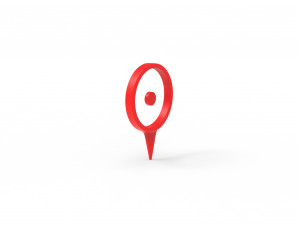 Map Pointer Basic v001 3D 모델