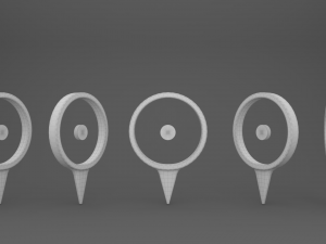 Map Pointer Basic v001 3D 모델