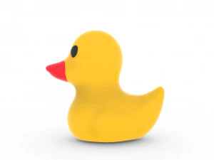 Rubber Duck simple 3D 3D Model