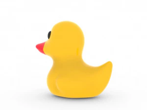 Rubber Duck simple 3D 3D Model