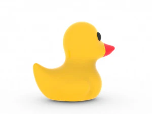 Rubber Duck simple 3D 3D Model