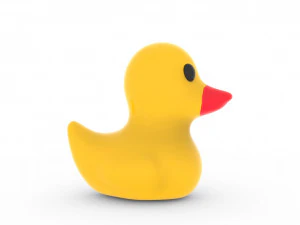 Rubber Duck simple 3D 3D Model