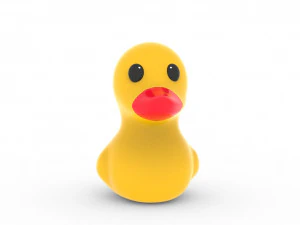 Rubber Duck simple 3D 3D Model