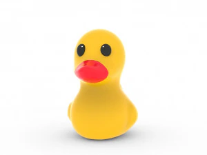 Rubber Duck simple 3D 3D Model