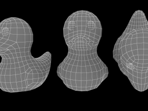 Rubber Duck simple 3D 3D Model