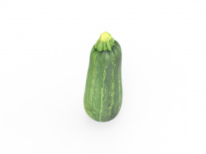 Zucchini low poly v001 3D 모델