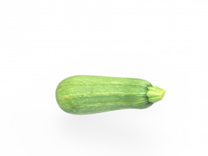 Zucchini low poly v001 3D 모델