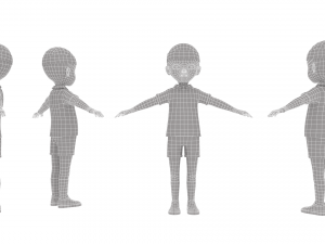 Sports athlete man 3d Model 3D