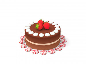Cartoon Food Collection 01 Modello 3D