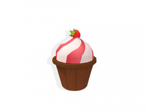 Cartoon Food Collection 01 Modello 3D