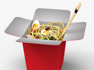 Cartoon Food Collection 01 Modello 3D