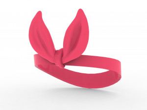 Headband Bow 3D 3D Model