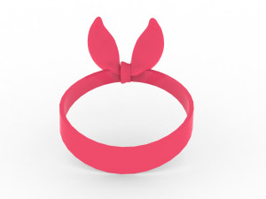 Headband Bow 3D 3D Model