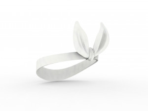 Headband Bow 3D 3D Model