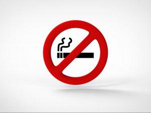 No Smoking Icon v001 3Dモデル