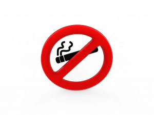 No smoking icon v002 3D Model